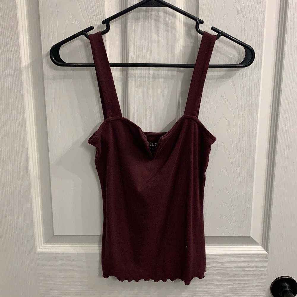 Cute purple top